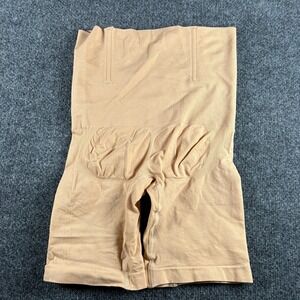 Werena Tummy Control Shapewear Womens XL Nude High Waisted Seamless Body Shaper